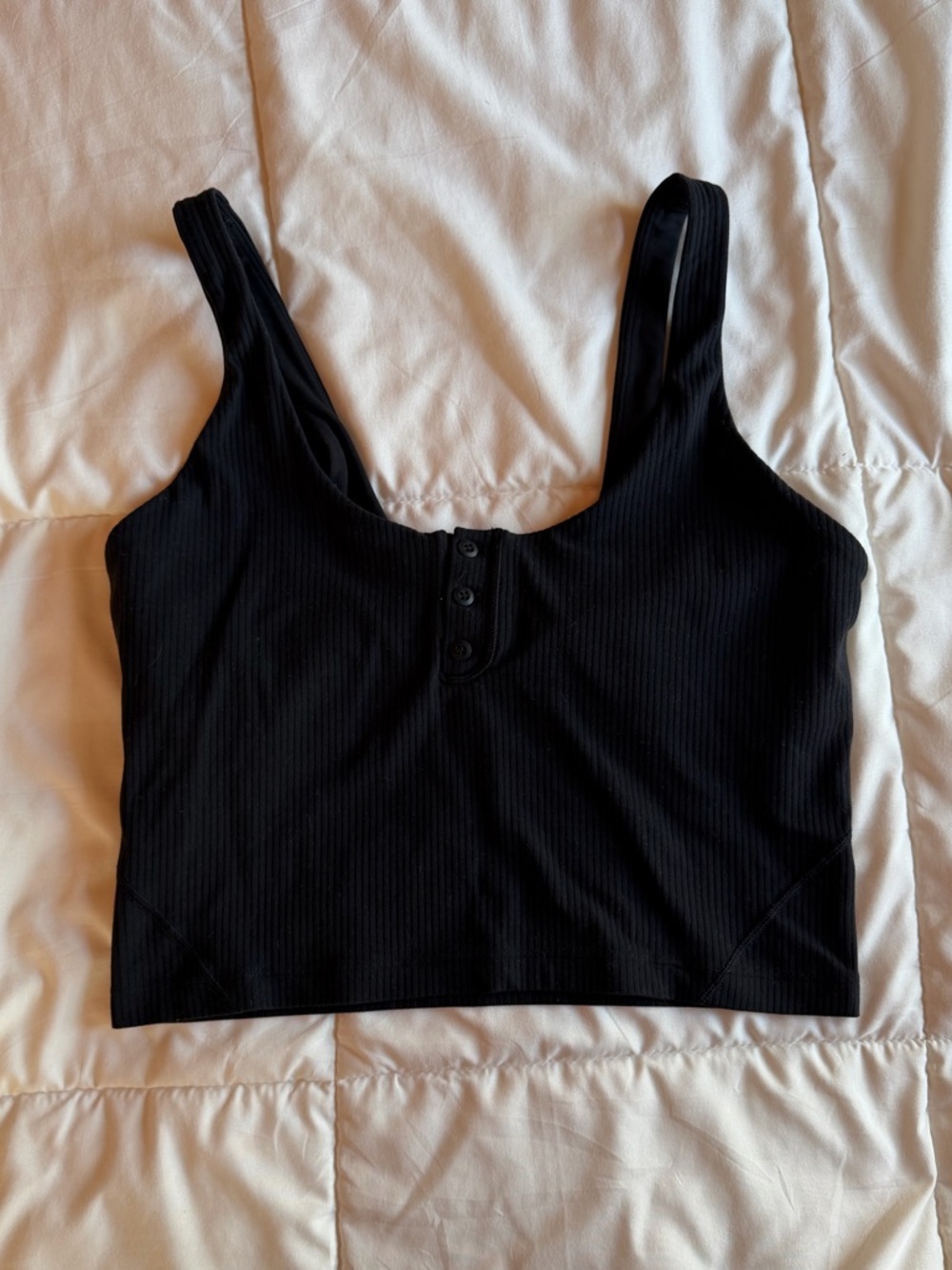 lululemon Align Ribbed Henley Crop Tank